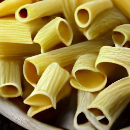 the pasta should be cooked through and there should be no water left in the saucepan.