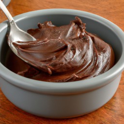 

This delicious and creamy chocolate fudge frosting is gluten-free, eggs-free, nuts-free and soy-free. Perfect for topping cakes and cookies!