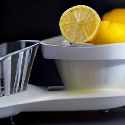 lemon juice.