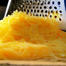 grated cheddar cheese.