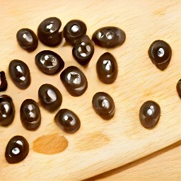 chopped olives and cut tomatoes.
