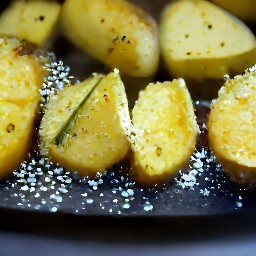 a salty potato.