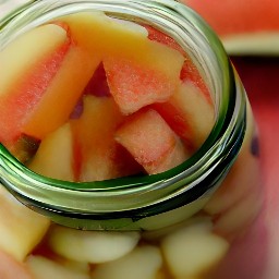 a jar of pickles.
