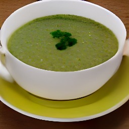 bowls of chilled mixture.