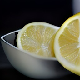 lemon juice.