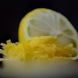 lemon zest.