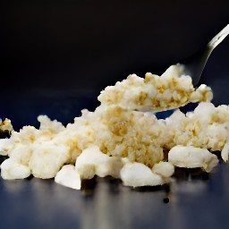 the feta cheese crumbles.