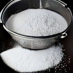 the cake flour, baking powder and salt in the bowl.