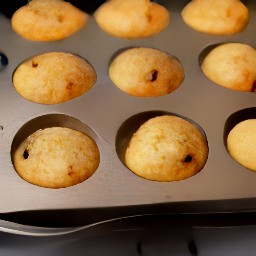 the muffin pans in the hot oven for 15 minutes.