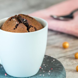 

This delicious American 5-minute Mug Chocolate Cake is a nuts-free dessert made with eggs and vanilla extract. It's an easy, quick and tasty treat!