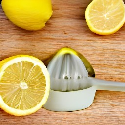 lemon juice.