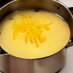 a thick, creamy sauce.