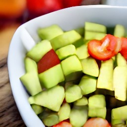 a bowl of avocado mixture.