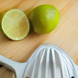 lime juice.