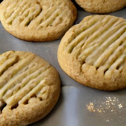 the cookies are done baking.
