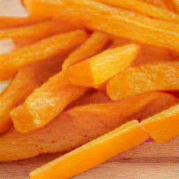 sweet potato sticks.