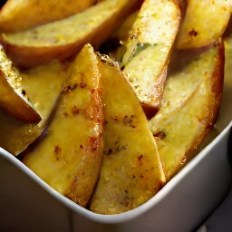 baked wedges.