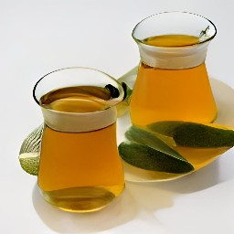 greek tea with honey to taste.