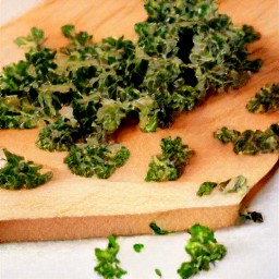 chopped kale.