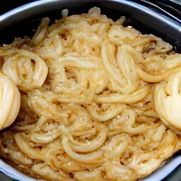 caramelized onions.