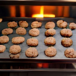 a baked item.