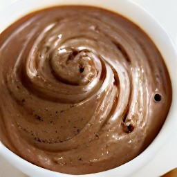 a chocolate mixture.