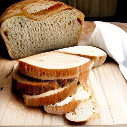 a sourdough garlic bread.