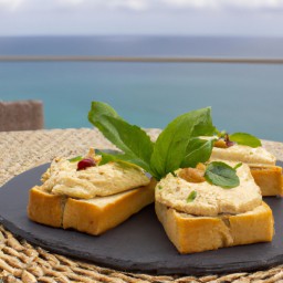 
Delicious, eggs-free and soy-free cheesy mashed chickpeas toast made with sun-dried tomatoes and sourdough bread - a perfect Indian lunch for any beans & grains or tortillas lover.