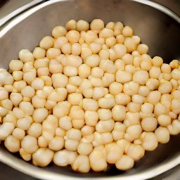 clean chickpeas.