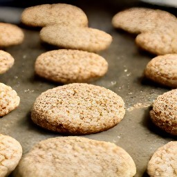 15 perfectly baked dough circles.