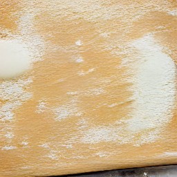 a floured surface.