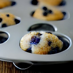 blueberry muffins.