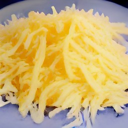 grated gruyere cheese.