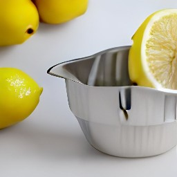 lemon juice.