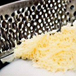 grated mozzarella cheese.