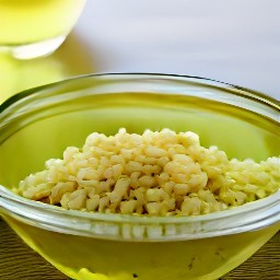 a garlic mixture.
