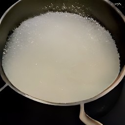 a sugar mixture.