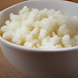 a bowl of cauliflower mixture that has been cooked for 15 minutes.