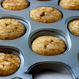 the muffin tin in the oven for 20 minutes.