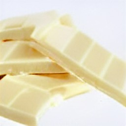 coarsely chopped white chocolate.