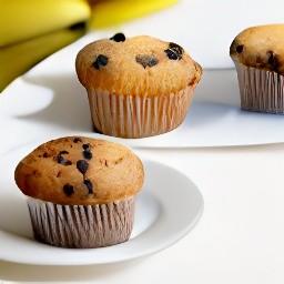 the muffins baked in the oven for 15 minutes.