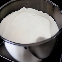 a cream mixture.