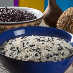 

Delicious vegan Mexican side dish made with basmati rice and black beans, free of lactose, gluten, eggs, nuts and soy.