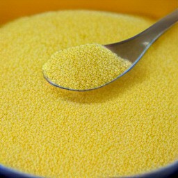 a cornmeal mixture.