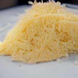 shredded parmesan cheese.