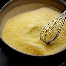 a cornmeal batter.