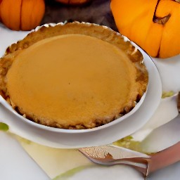 shortcrust pastry, pumpkin mixture.