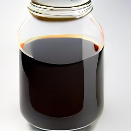 the jar is covered with a lid and shaken.