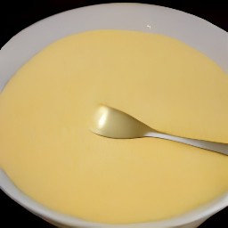 a cornmeal paste mixed with whole milk.