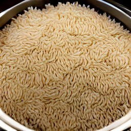 the rice cooker will produce 3 cups of cooked brown basmati and wild rice.